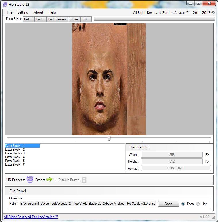 《实况足球2012》高清材质处理工具:HD Stud