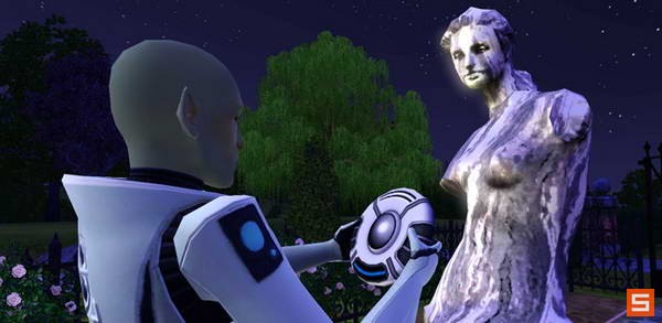 《模拟人生3:四季》全新的生物:外星人回归