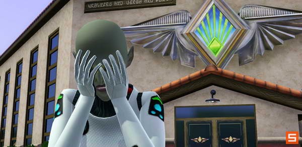 《模拟人生3:四季》全新的生物:外星人回归