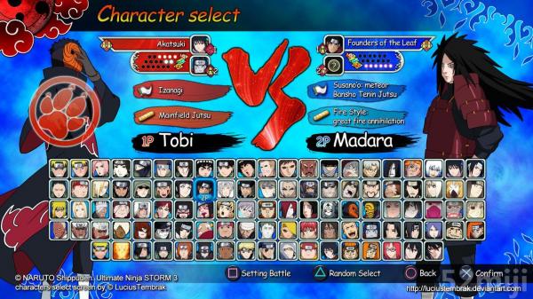 火影忍者疾风传：究极忍者风暴3截图