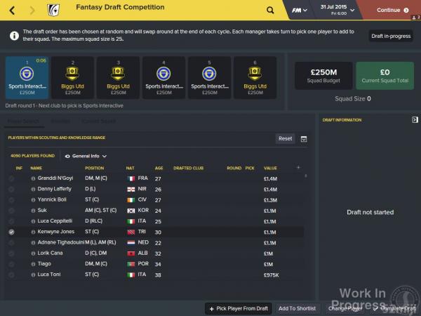 足球经理2016截图